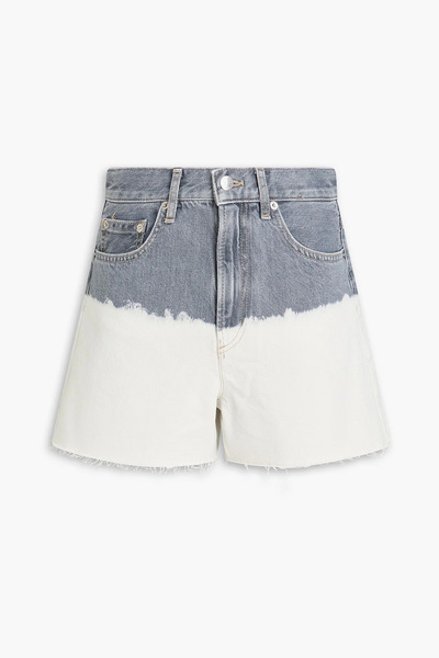  Maje - Bleached Denim Shorts - Gray - Fr 34 