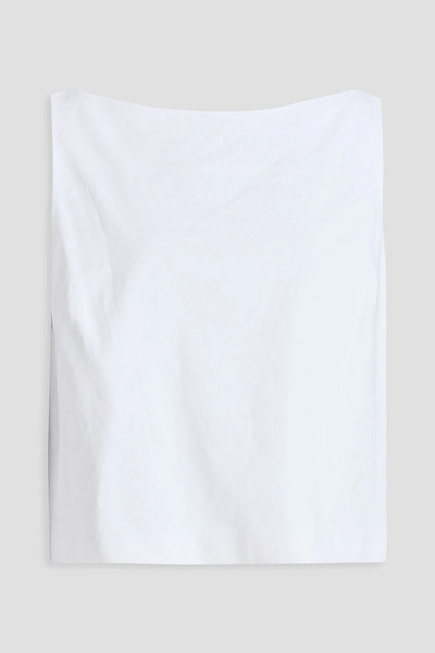  Theory - Linen-blend Top - White - Us 12 