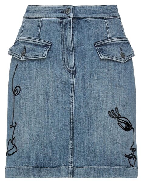  Moschino - Partes De Abajo - Faldas Vaqueras - On Yoox.com 