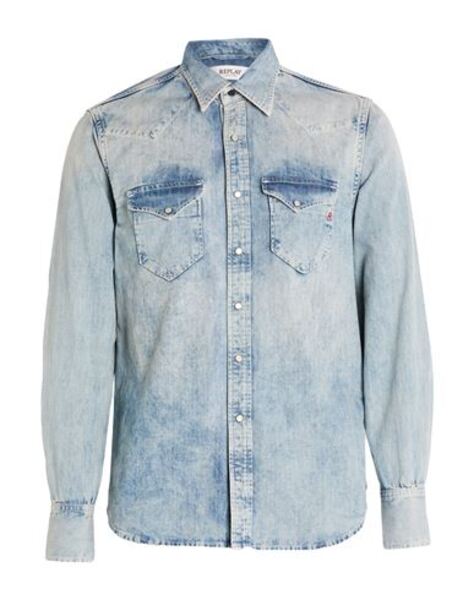  Replay - Camisetas Y Tops - Camisas Vaqueras - On Yoox.com 